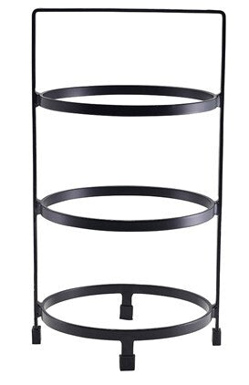Genware Three Tier Presentation Stand 20.5 x 21.5 x 38cm (L x W x H)