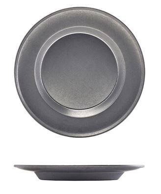 Genware Winged Plate Vintage Steel 26cm (Box Of 12)