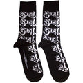 Ghost Unisex Ankle Socks: Logo Pattern Rock Off