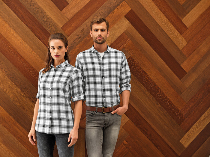 Ginmill Check Shirt Male