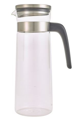 Glass Water Jug With Stainless Steel Lid 1.5L / 52.5oz