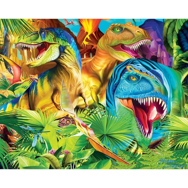 Glow in the Dark 4pk 100pc Puzzles