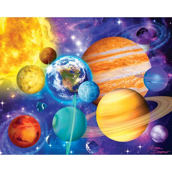 Glow in the Dark 4pk 100pc Puzzles