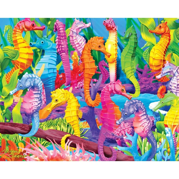 Glow in the Dark 4pk 100pc Puzzles
