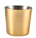 Gold Plated Plain Serving Cup 42cl / 14.8oz (Box Of 12)