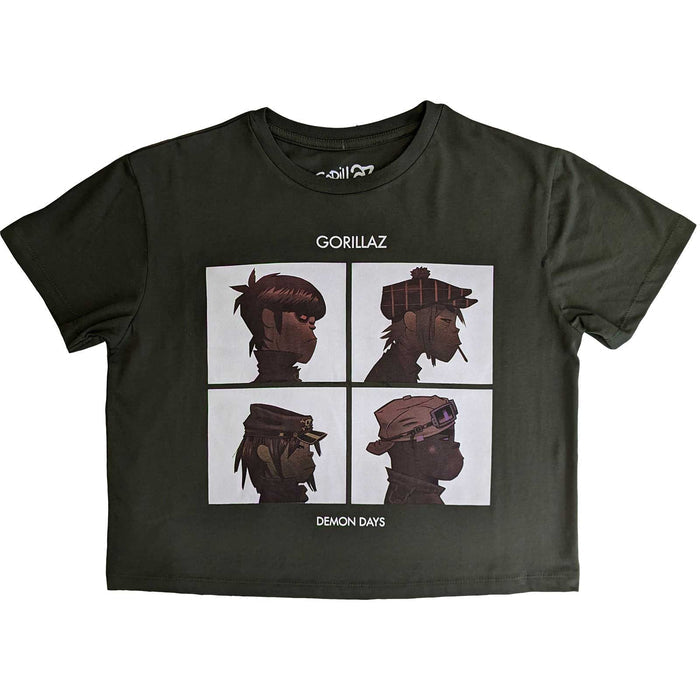 Gorillaz Crop Top - Demon Days Rock Off