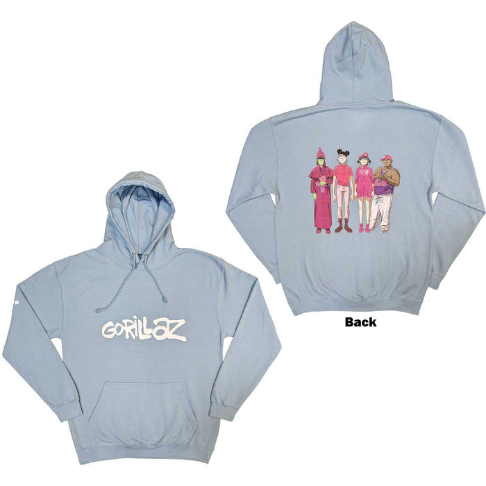 Gorillaz Mens / Unisex Hoodie - Cracker island Rock Off