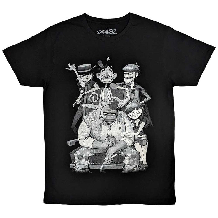 Gorillaz Mens / Unisex T-Shirt - George Spray Rock Off