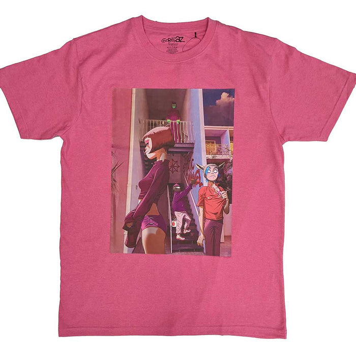 Gorillaz Mens / Unisex T-Shirt - The Static Channel Rock Off