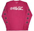 Gorillaz Unisex Long Sleeve T-shirt - REPEAT PAZUZU Rock Off