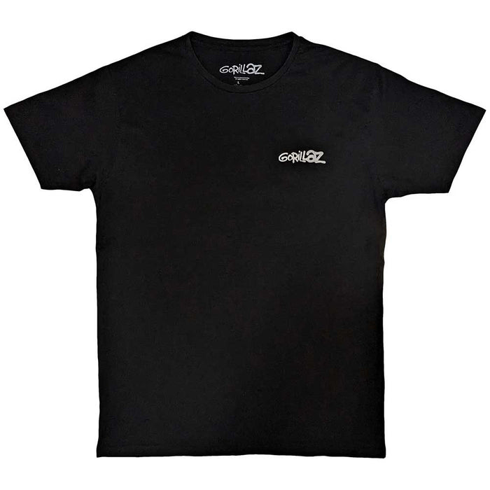 Gorillaz Unisex T-Shirt: Pocket Spray - George Group