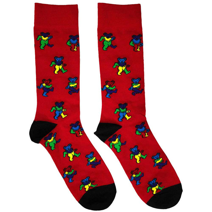 Grateful Dead Unisex Ankle Socks: Dancing Bears Rock Off