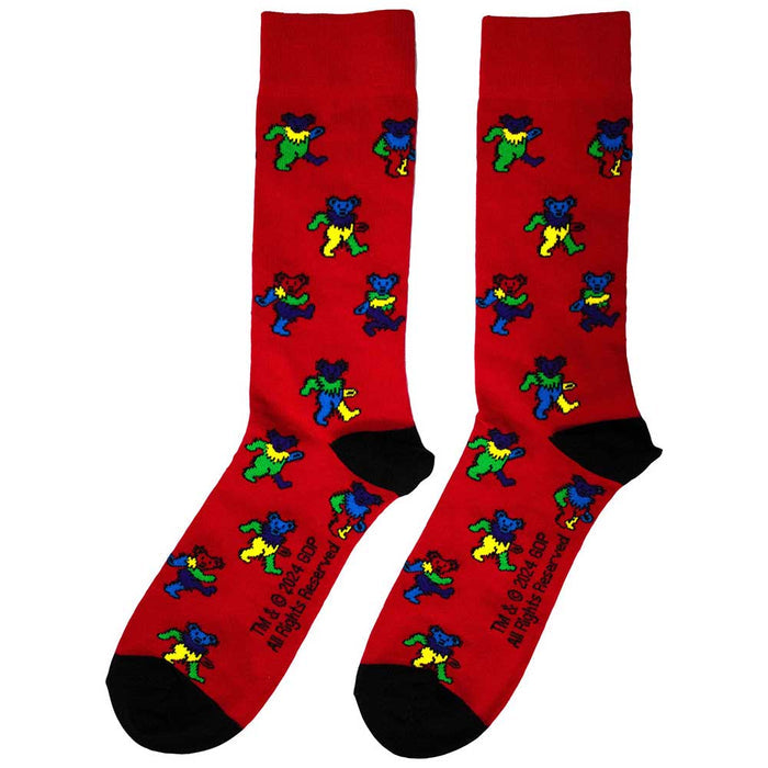 Grateful Dead Unisex Ankle Socks: Dancing Bears Rock Off