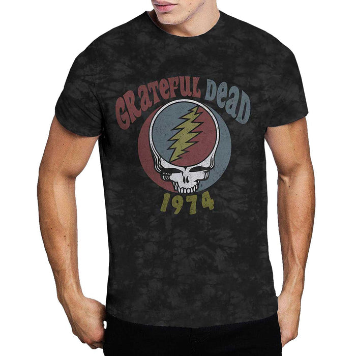 Grateful Dead Unisex T-shirt- 1974 Rock Off