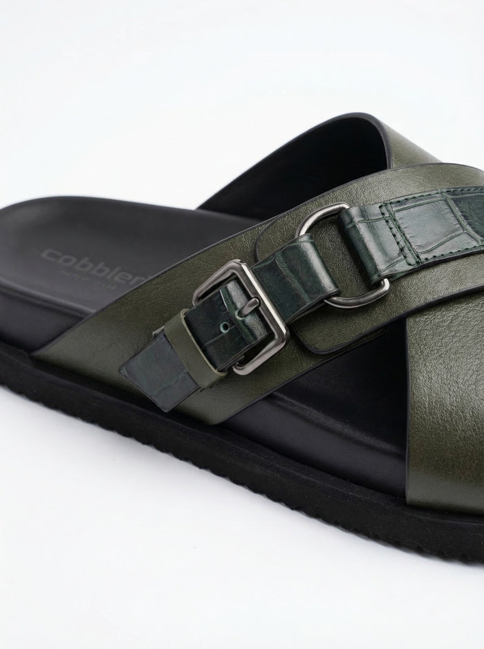 Green 10929-1 Slippers