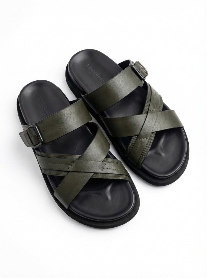 Green 1599-1 Slippers