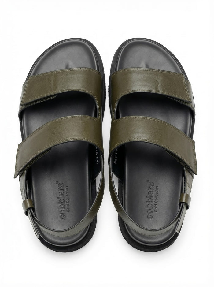 Green 7006-9 Sandals