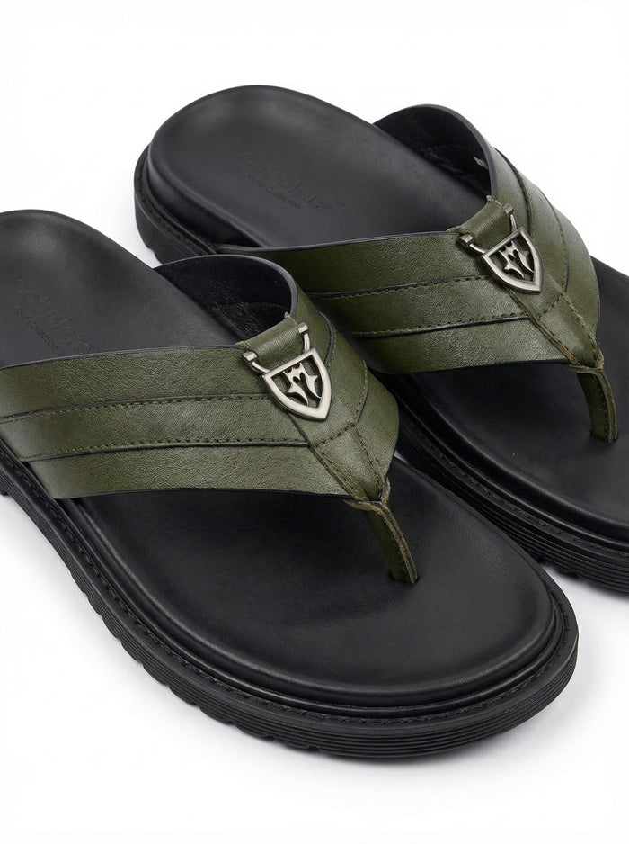 Green 7113-2 Slippers