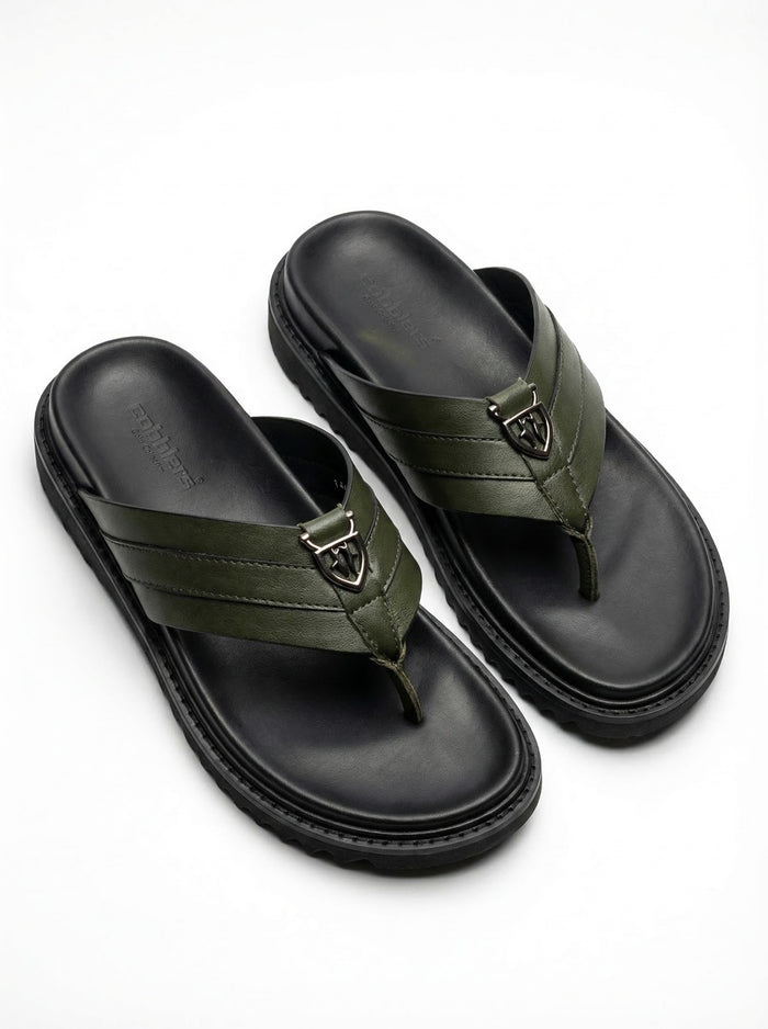 Green 7113-2 Slippers