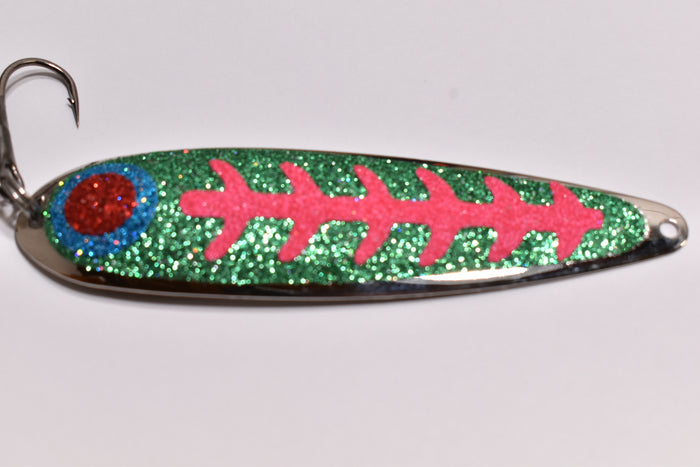 salmon trout trolling spoon hyper vis lure tape Hyperspoonz Hyper -Vis+