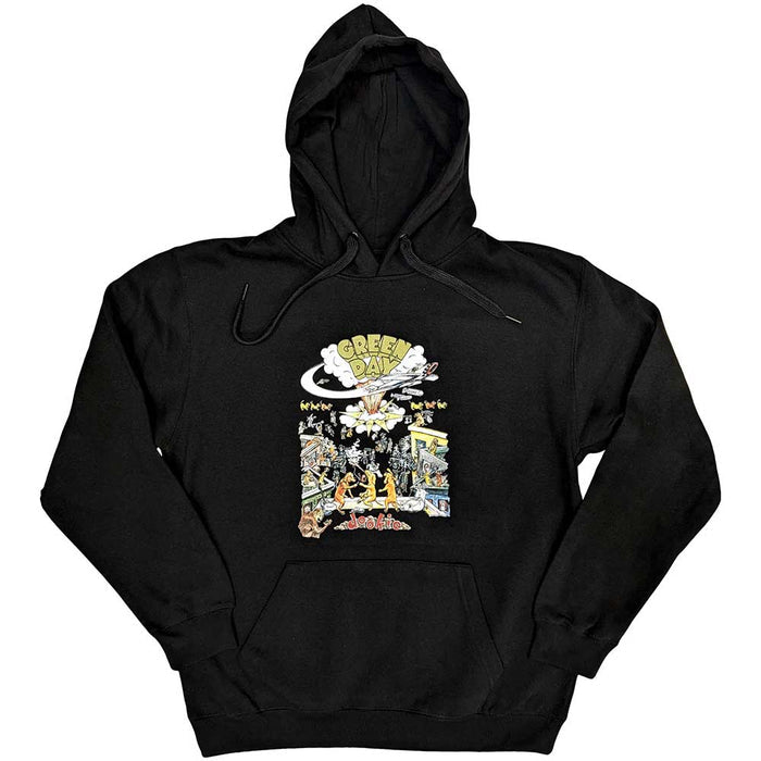 Green Day Pullover Hoodie - 1994 Tour Rock Off