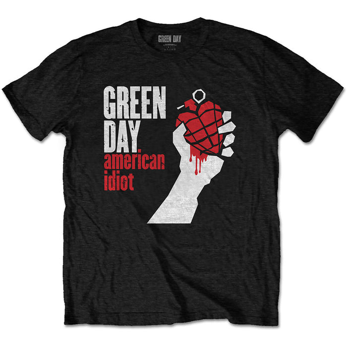 Green Day T-Shirt - American Idiot Rock Off