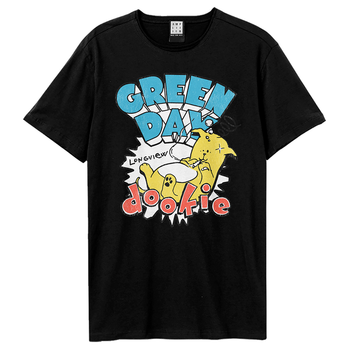 Green Day T-Shirt - Dookie Longview Amplified