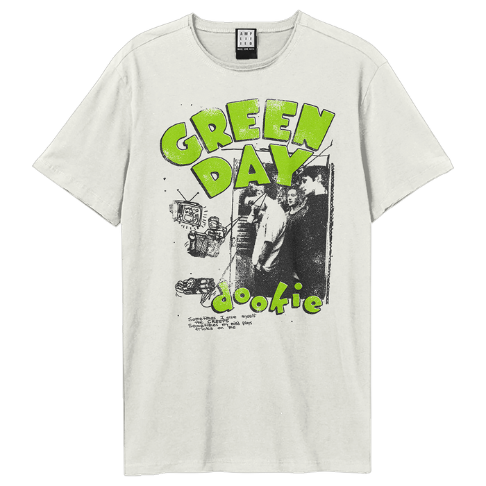 Green Day T-Shirt - Dookie Sketch Amplified