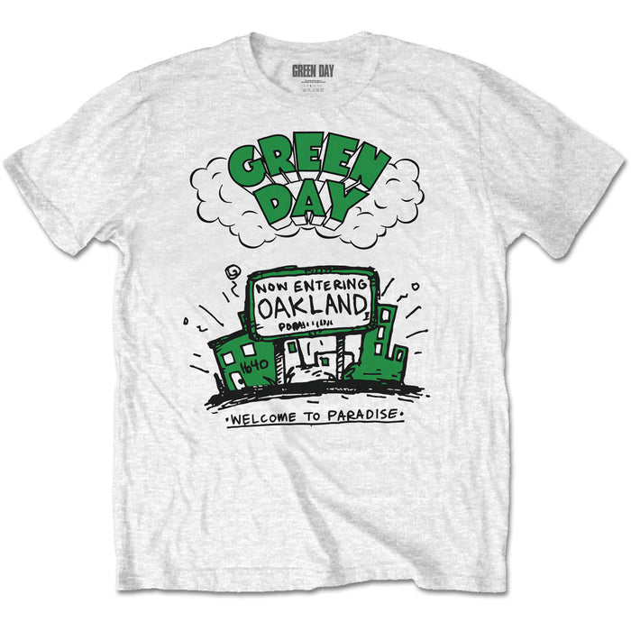 Green Day T-Shirt - Welcome to Paradise Rock Off