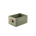 Green Wash Acacia Wood Display Drawer 21.5cm x 15cm x 11cm