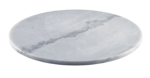 Grey Marble Platter 33cm Dia