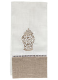 Guest Towel, Combo Linens, Ginger Jar, Wide (Beige)