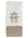 Guest Towel, Combo Linens, Pagoda (Beige)