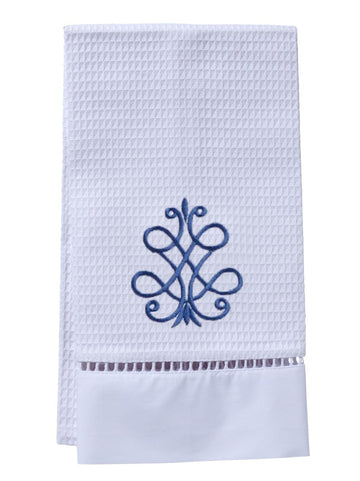 French Scroll (Cobalt Blue)