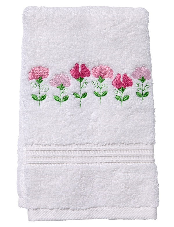 Row of Sweet Peas (Pink)