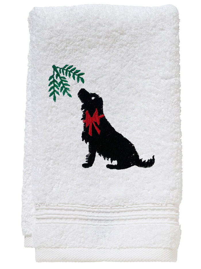 Holiday Black Lab