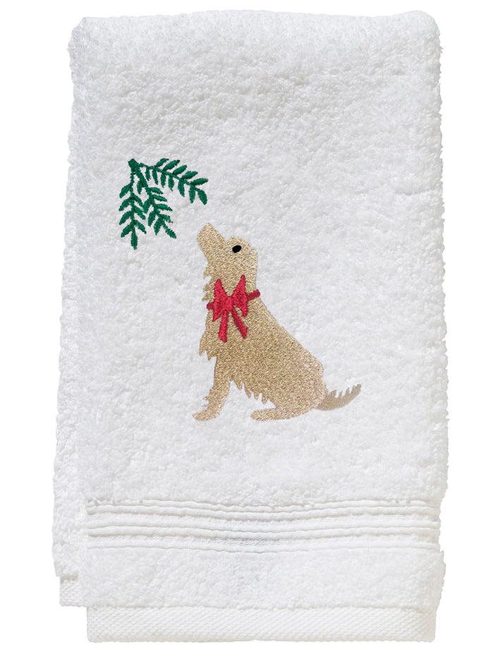 Holiday Yellow Lab