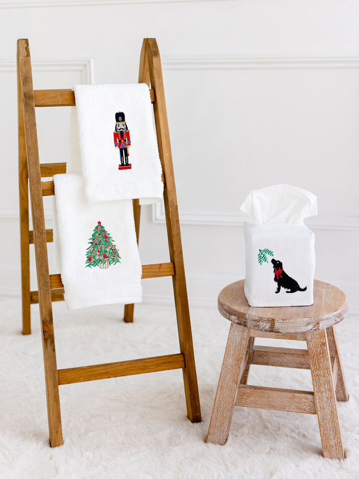 Guest Towel, Terry, Christmas