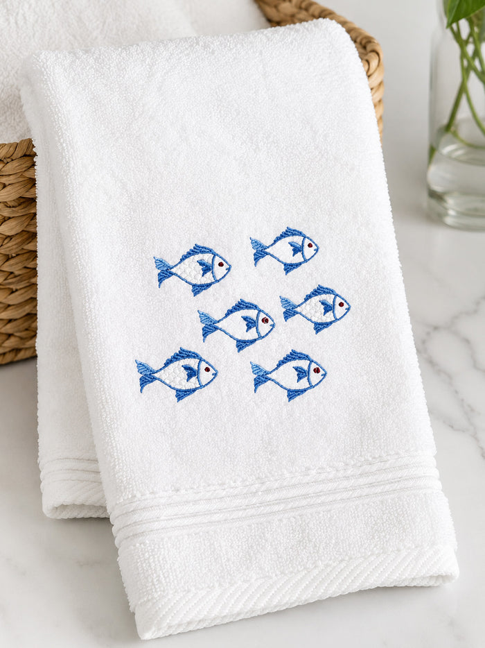 Guest Towel, Terry, Coastal Designs