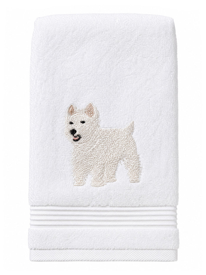 Guest Towel, Terry, Embroidered Animals