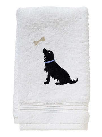 Guest Towel, Terry, Embroidered Animals