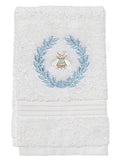 Guest Towel, Terry, Embroidered Bees