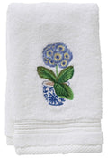 Guest Towel, Terry, Embroidered Topiary