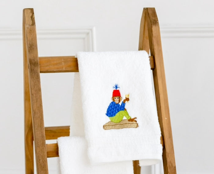 Guest Towel, Terry, Martini Monkey