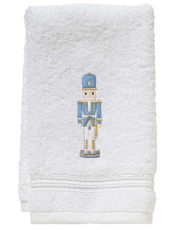 Guest Towel, Terry, Nutcracker Red