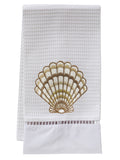 Guest Towel, Waffle Weave, Clam (Beige)