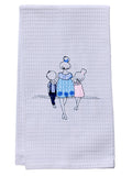 Guest Towel, Waffle Weave, Family