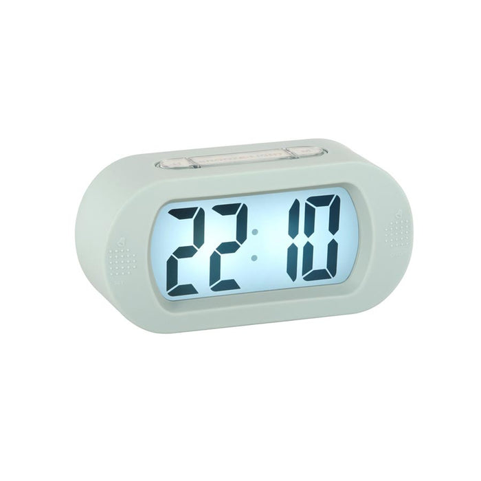 Karlsson Gummy Digital Alarm Clock - Soft Blue | Koop.co.nz