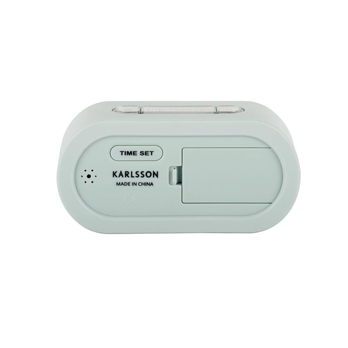 Karlsson Gummy Digital Alarm Clock - Soft Blue | Koop.co.nz