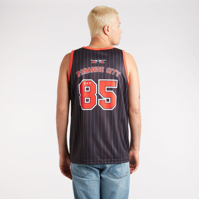 Guns N Roses - Paradise City Basketball Vest Amplified
